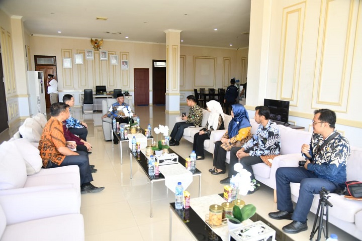 Bupati Boltim Terima Kunjungan Pengadilan Agama Tutuyan, Bahas Penguatan Sinergi