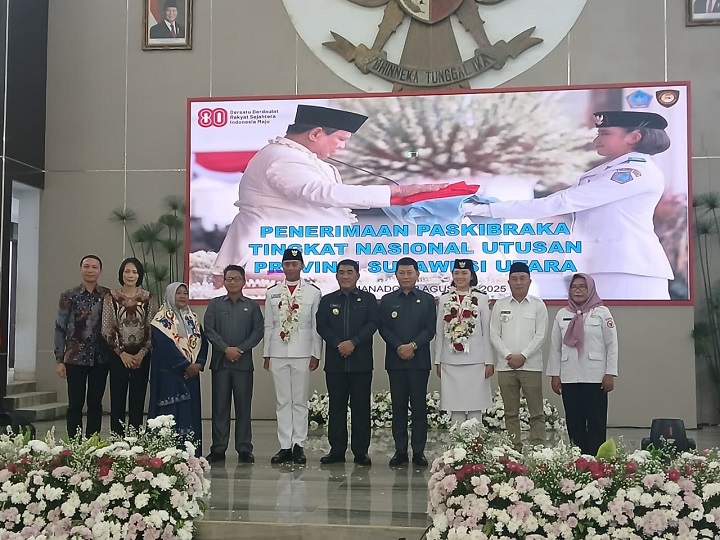Gubernur Yulius Sambut Firji dan Bianca di Manado