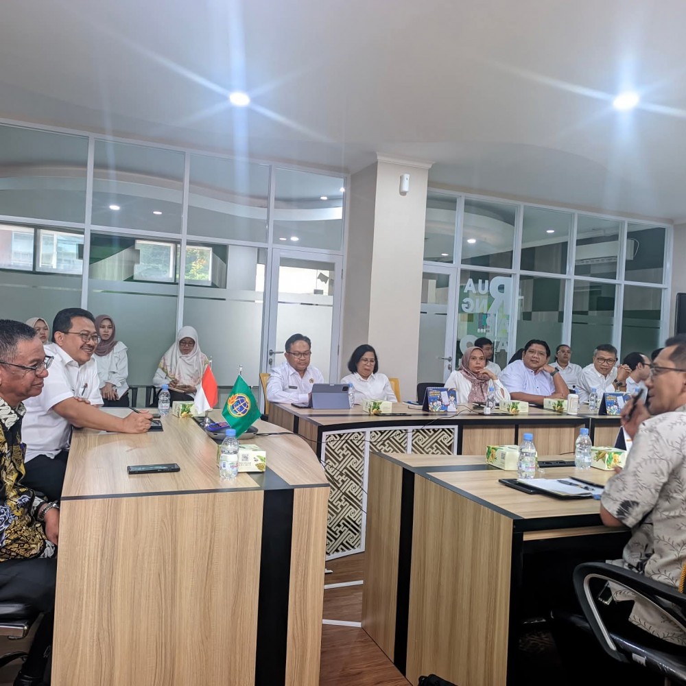 Bupati Oskar Manoppo Temui Dirjen ATR Bahas Lahan