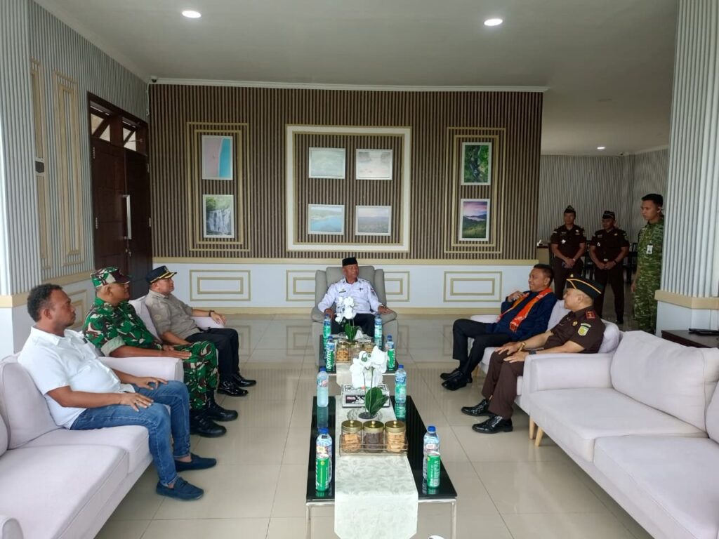 Bupati Boltim Terima Kunjungan Kajati dan ABPEDNAS Sulut