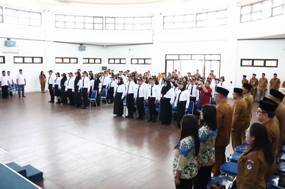 Bupati Oskar Buka Latsar CPNS Boltim 2026, Tekankan Integritas
