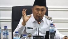 Wakil Bupati Bolaang Mongondow Timur Argo V. Sumaiku menghadiri entry meeting Pemeriksaan Terinci Kinerja atas Efektivitas Manajemen Aset Pemkab Boltim Tahun 2025 hingga Semester I Tahun 2026, Rabu (21/10/2026).