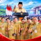 Bupati Bolaang Mongondow Timur Oskar Manoppo menghadiri Rakornas TPAKD Tahun 2026 di JIExpo Kemayoran, Jakarta, yang dibuka Presiden RI Prabowo Subianto, Kamis (22/10/2026).